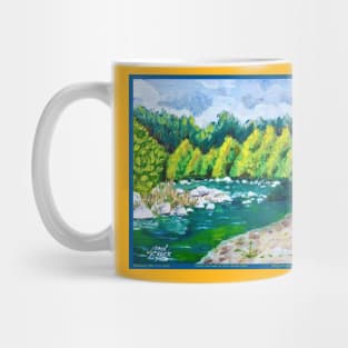 White Lick Creek At Talon Stream Park Mug